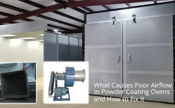What Causes Poor Airflow in Powder Coating Ovens and How to Fix It
